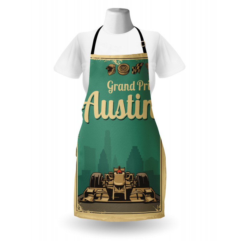 Grand Prix Texas Racing Car Apron