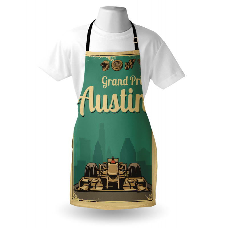 Grand Prix Texas Racing Car Apron