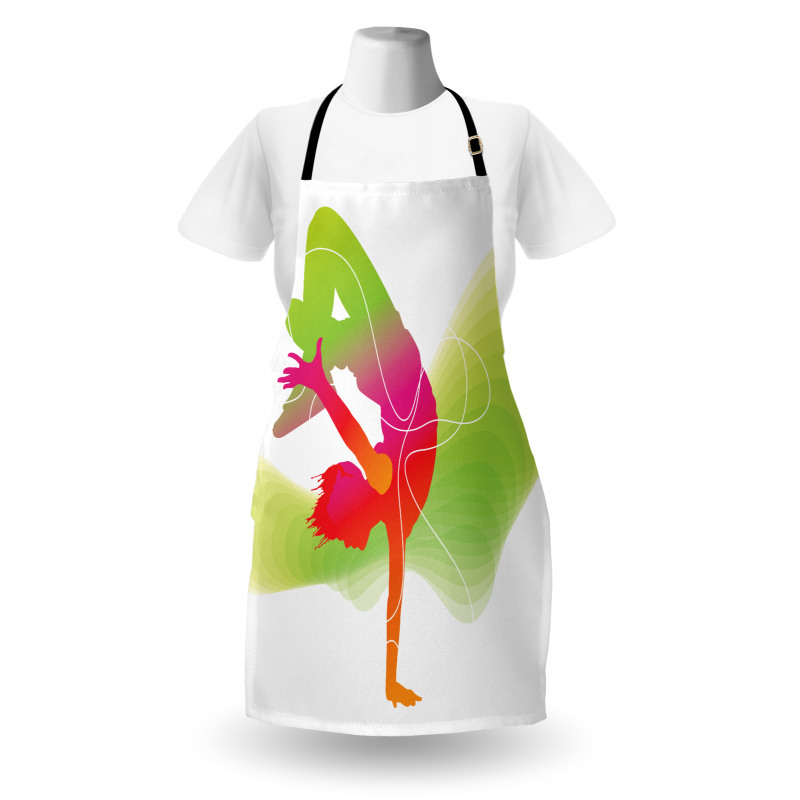 Colorful Sporty Theme Apron