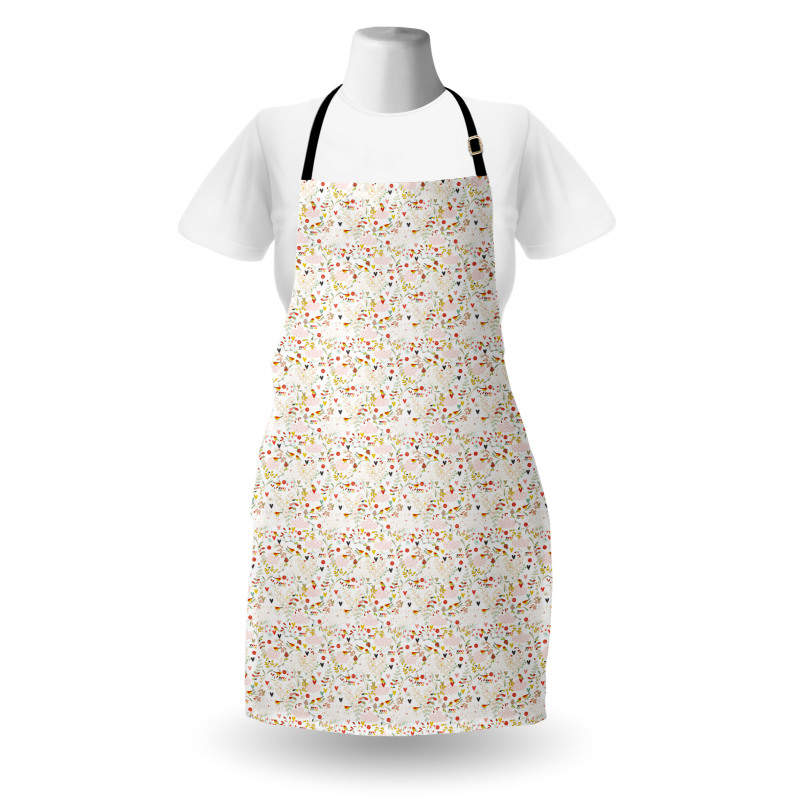 Traditional Japanese Clouds Apron