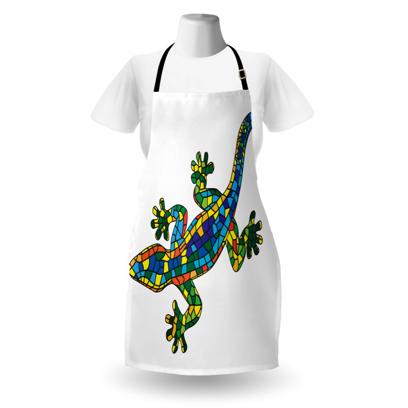 Mosaic Style Stained Glass Apron