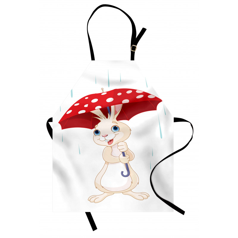 Little Animal with Umbrella Apron