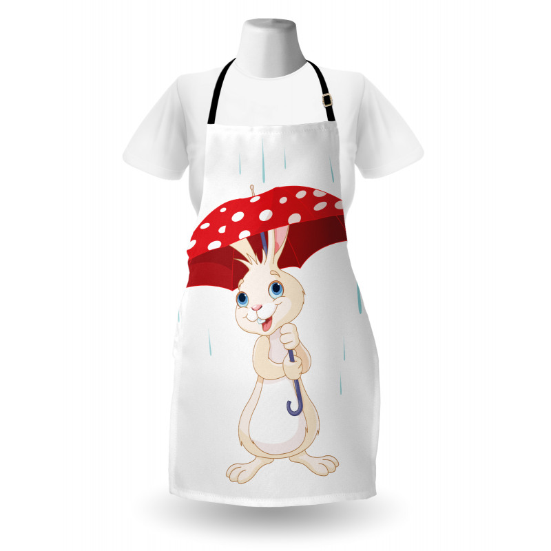 Little Animal with Umbrella Apron