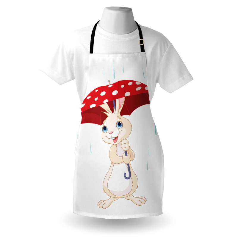 Little Animal with Umbrella Apron