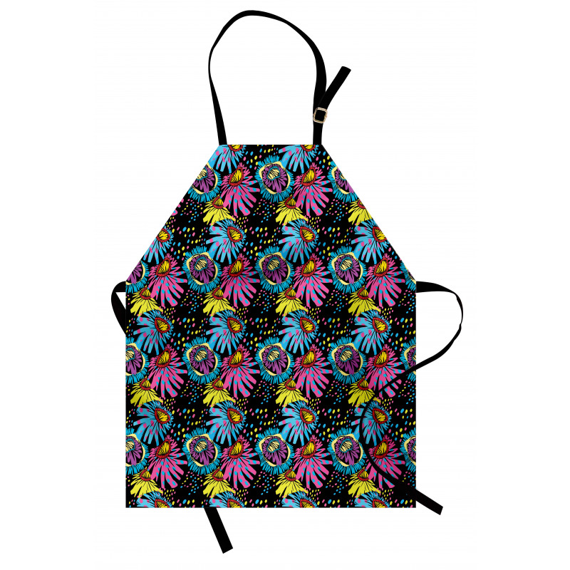 Sixties Colorful Cartoon Apron