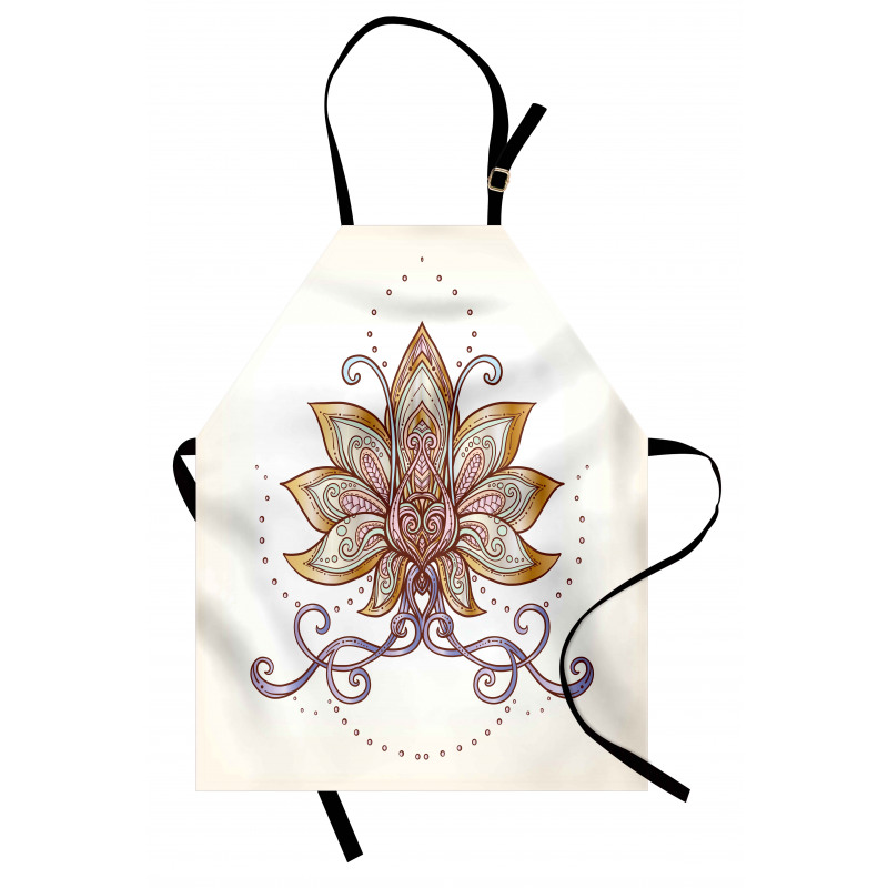 Flowers Motif Apron