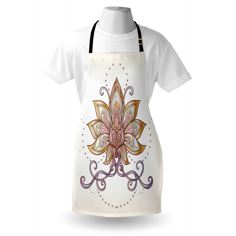 Flowers Motif Apron