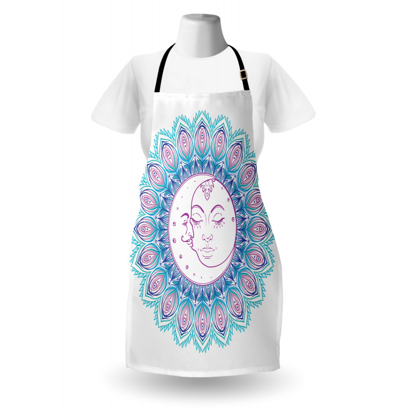 Colorful Mandala Sign Apron