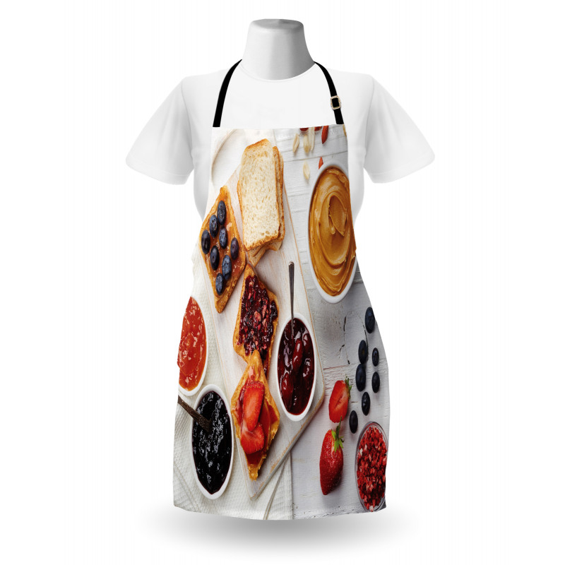 Sandwiches on White Apron