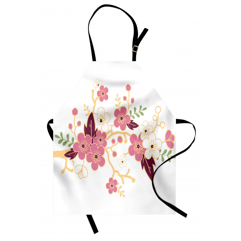 Japanese Garden Art Apron