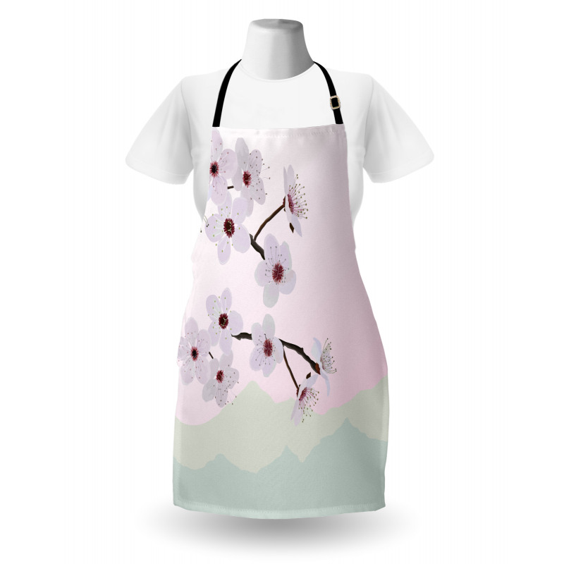 Motifs with Trees Apron