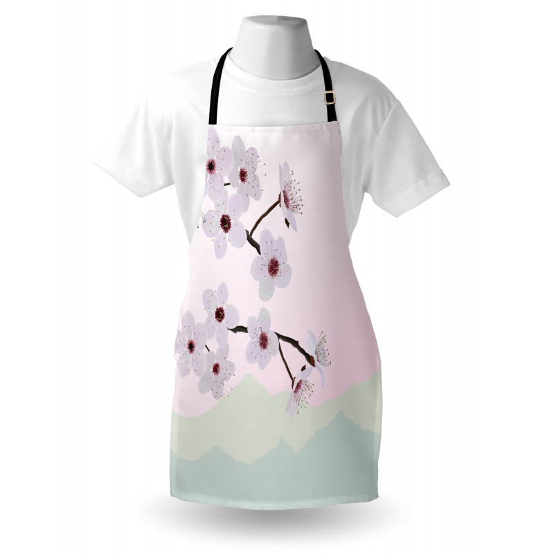 Motifs with Trees Apron