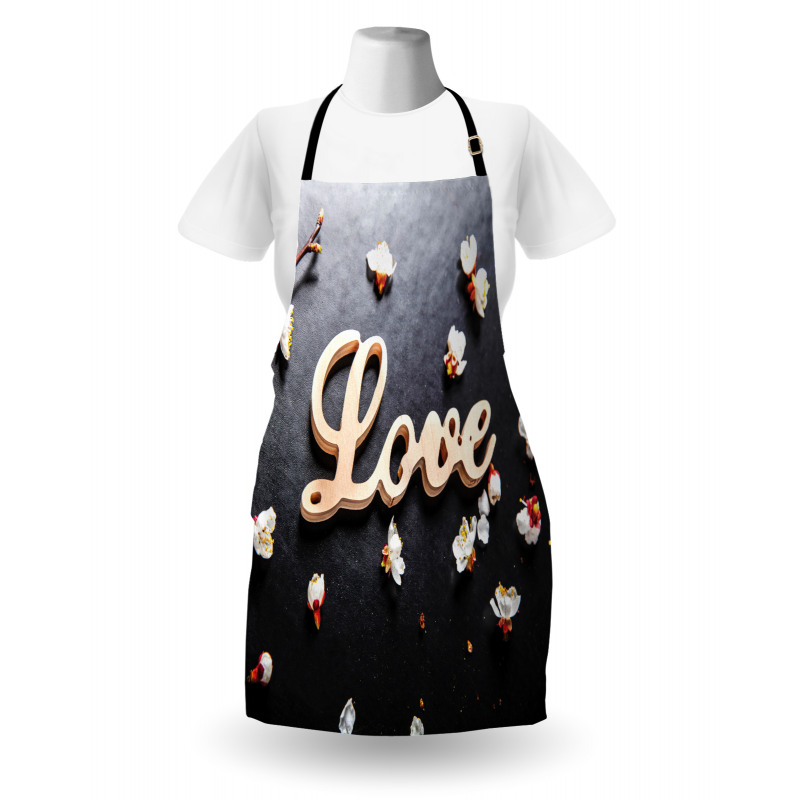 Love Sign Wooden Apron