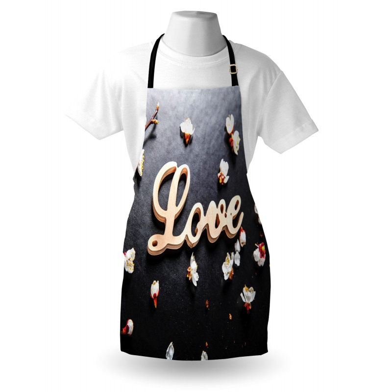 Love Sign Wooden Apron