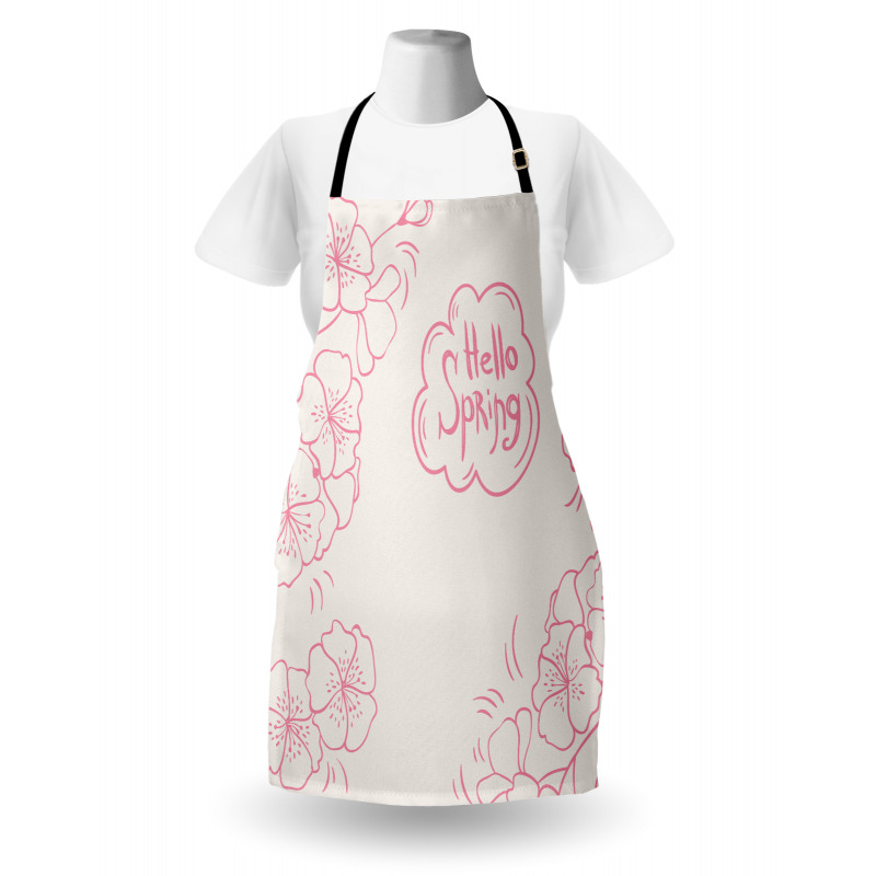 Oriental Foliage Apron