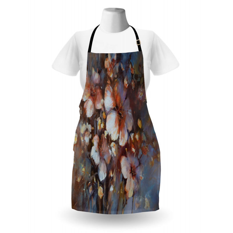 Oil Painting Cherry Apron