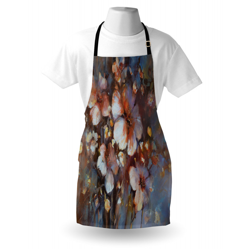 Oil Painting Cherry Apron