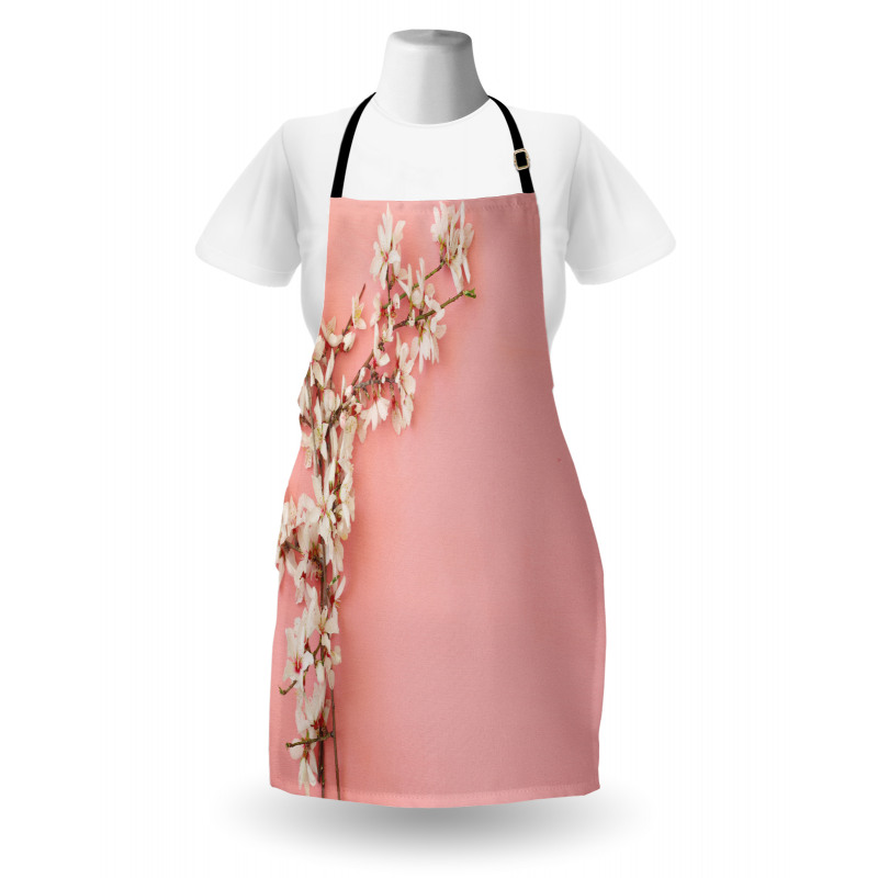 Tree on Pastel Pink Apron