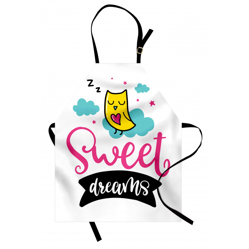 Nursery Sleppy Owl Design Apron