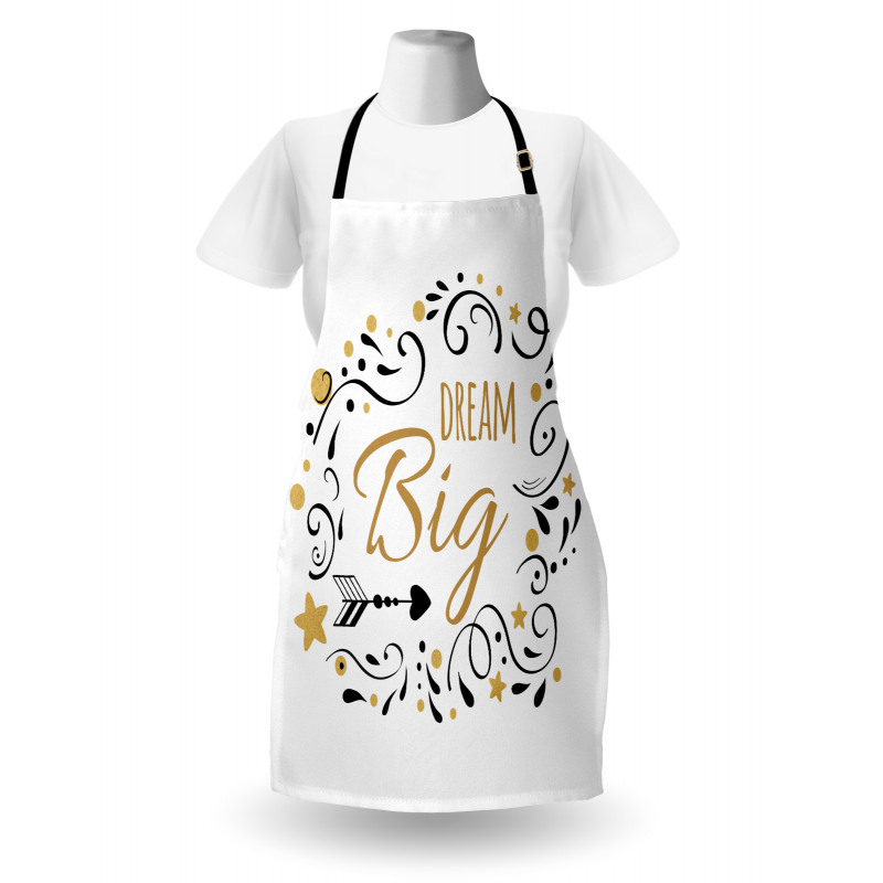 Swirls with Arrows and Dots Apron