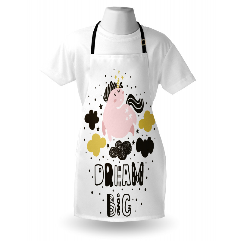 Unicorn in the Sky with Stars Apron