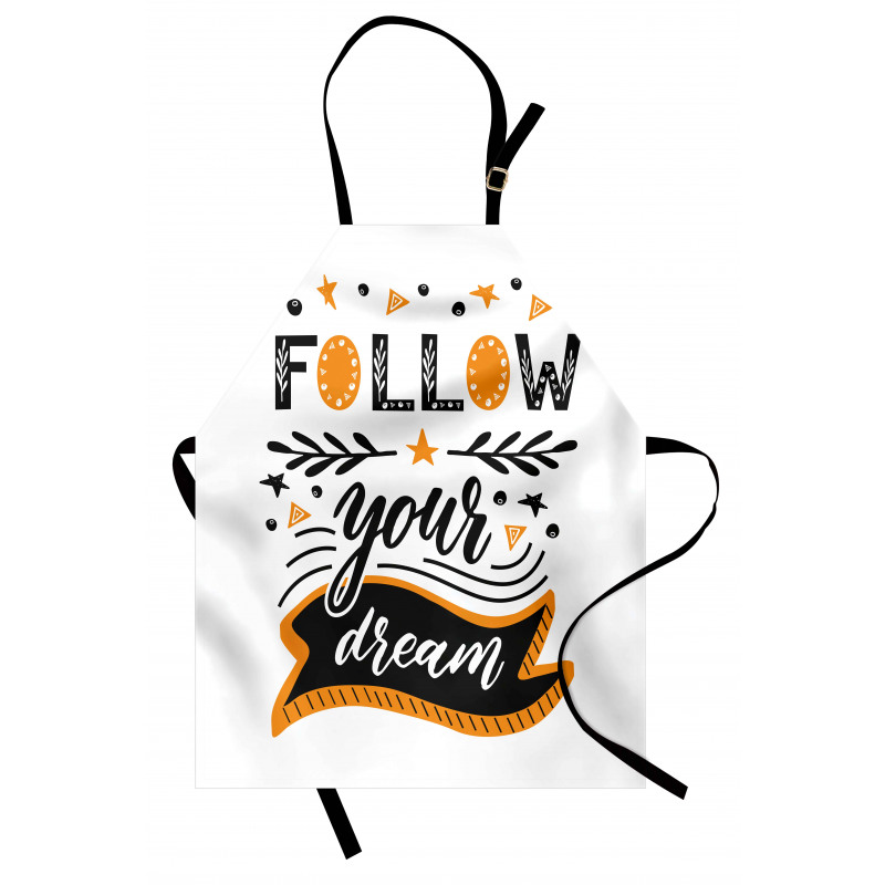 Popular Slogan Ornate Nature Apron