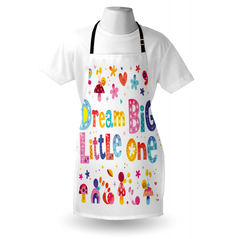 Little Words Composition Apron