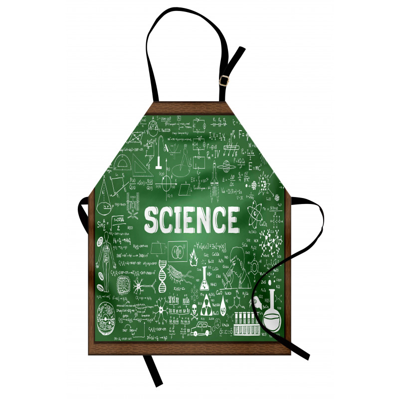 Science Word on Chalkboard Apron