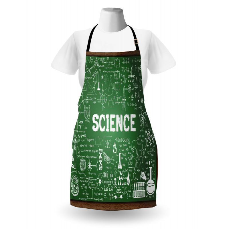 Science Word on Chalkboard Apron