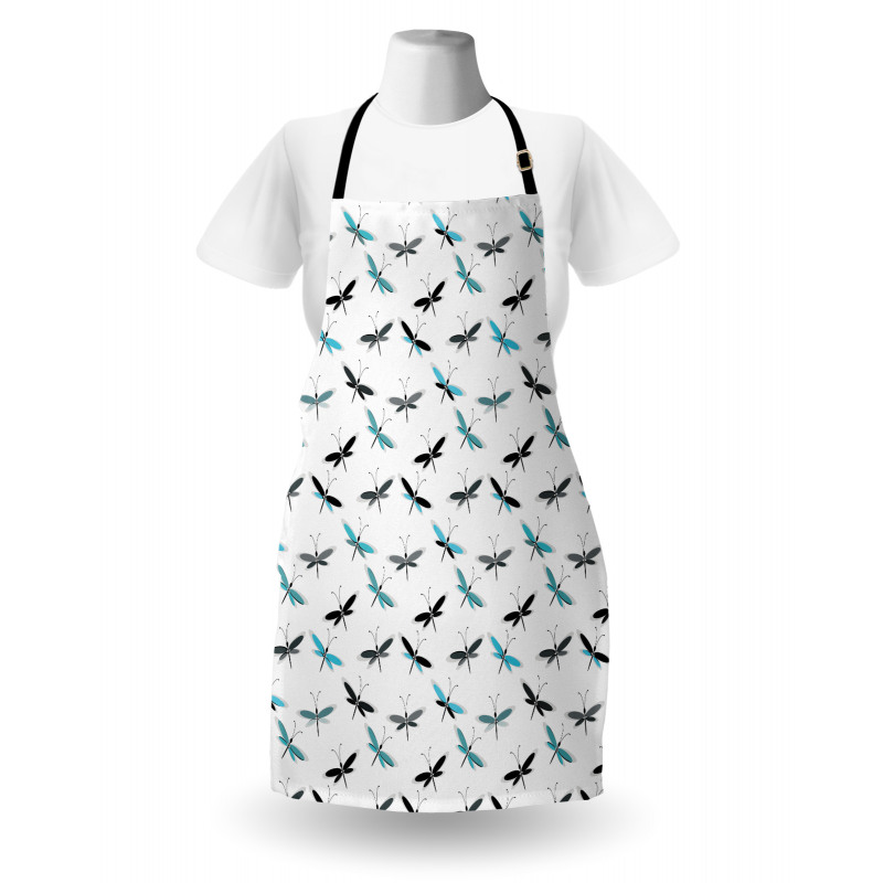 Simplistic Abstract Wings Apron