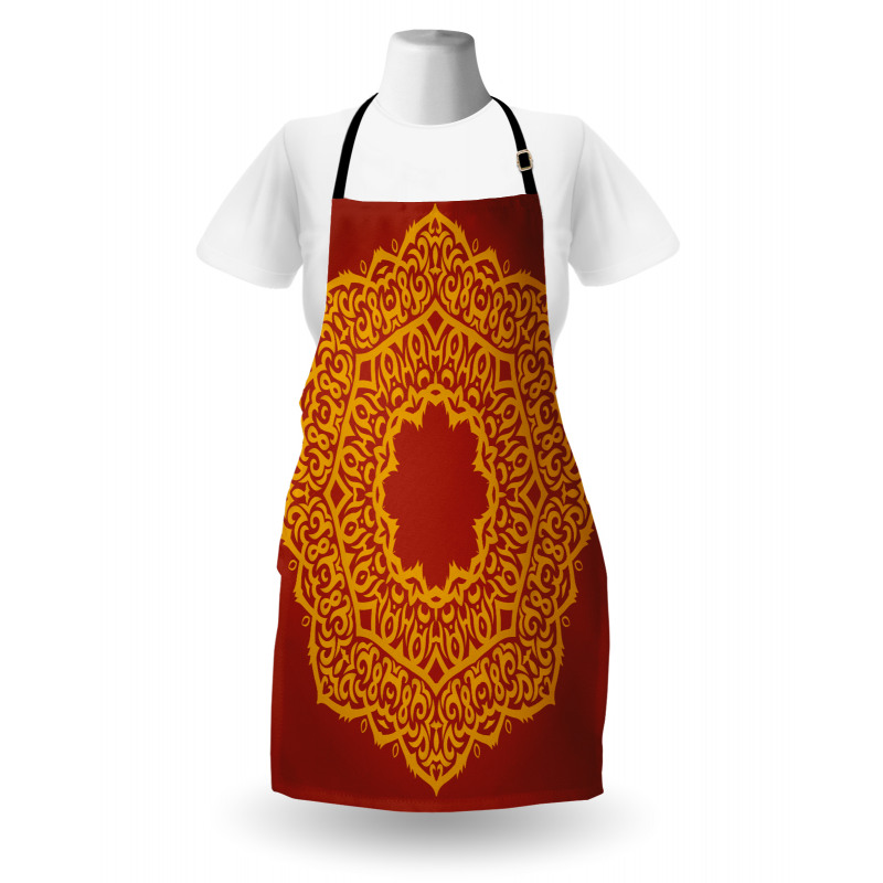 Aztec Style Painting Vivid Apron