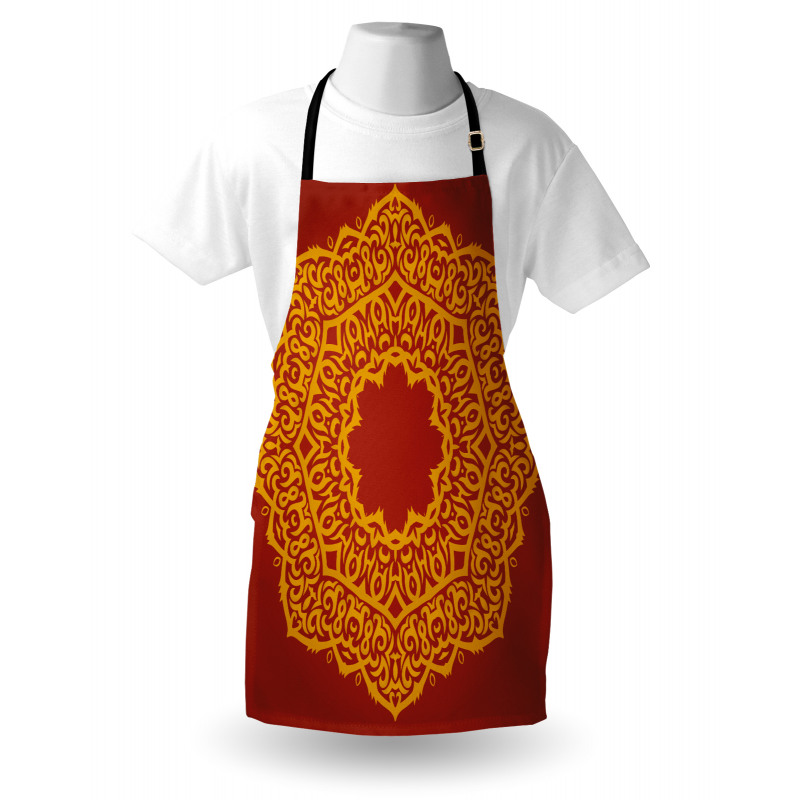 Aztec Style Painting Vivid Apron