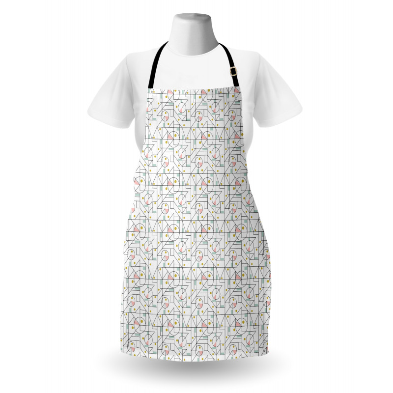 Shapes with Polka Dots Apron