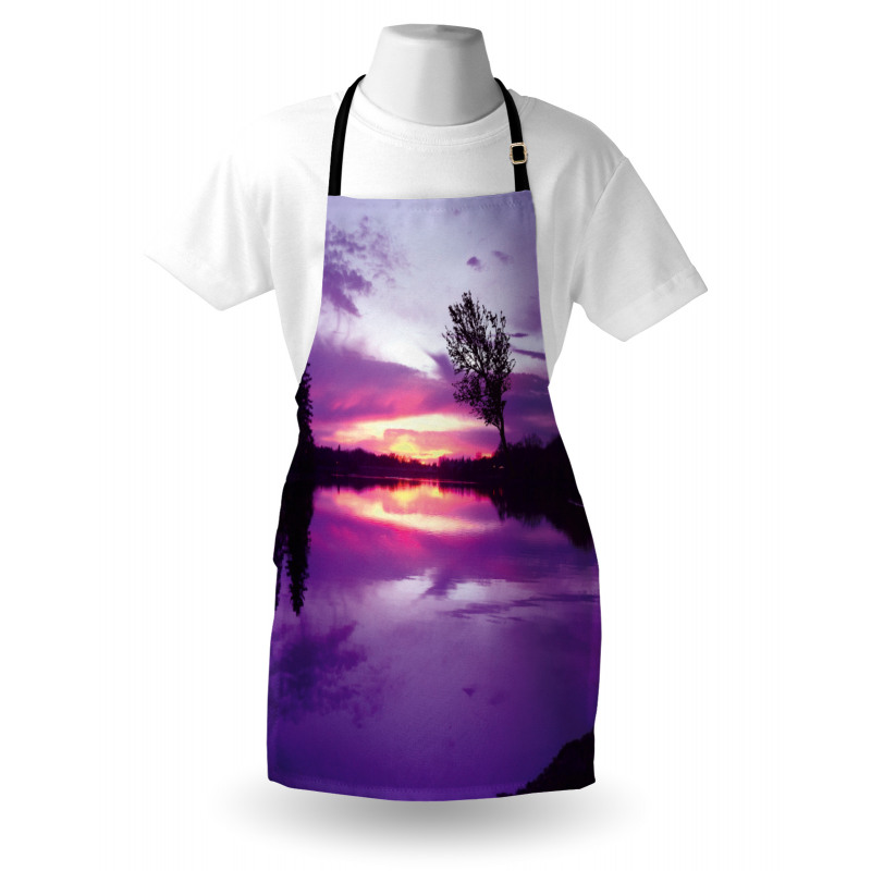 Purple Shade Skies Apron