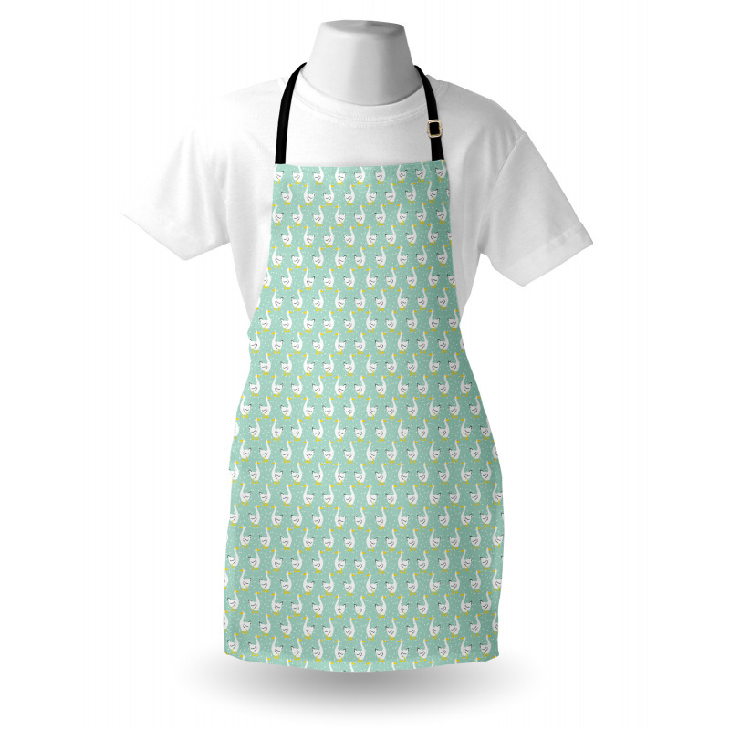 Goose Cartoon Apron