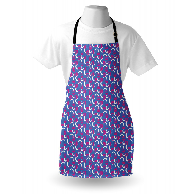 Vibrant Energetic Pattern Apron