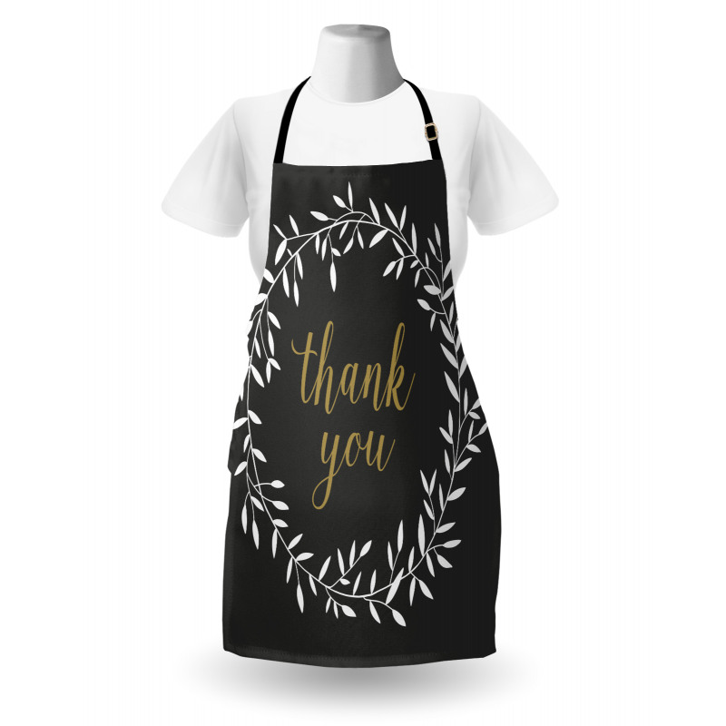 Olive Branch Round Frame Apron