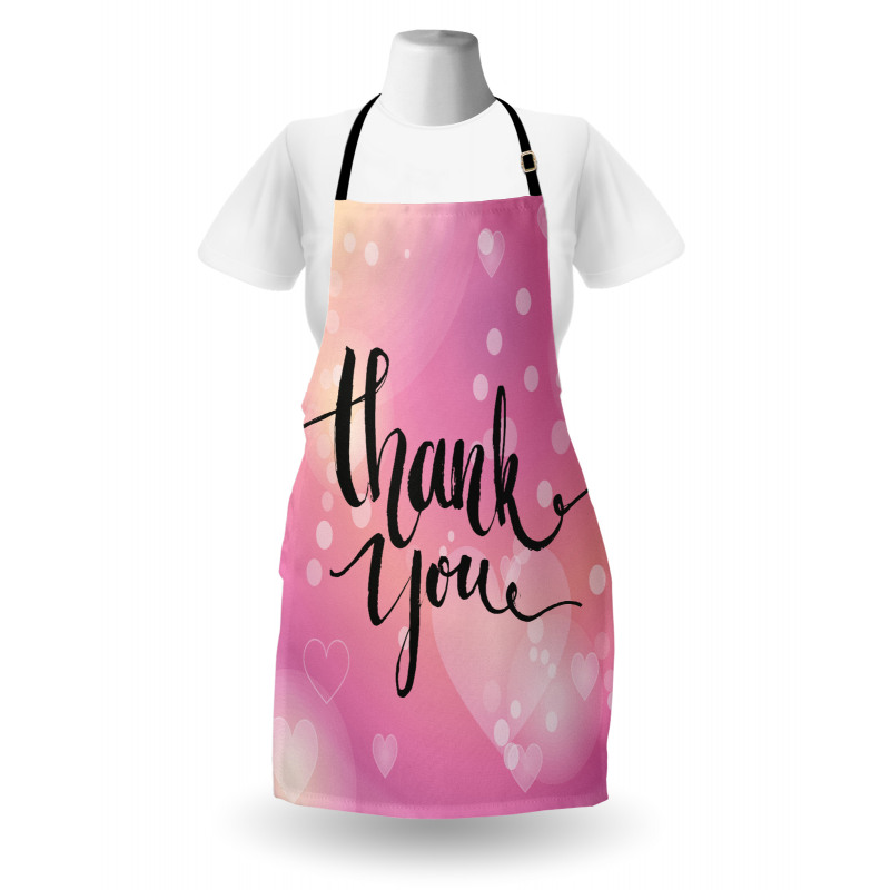 Bubbly Blur Dreamy Hearts Apron