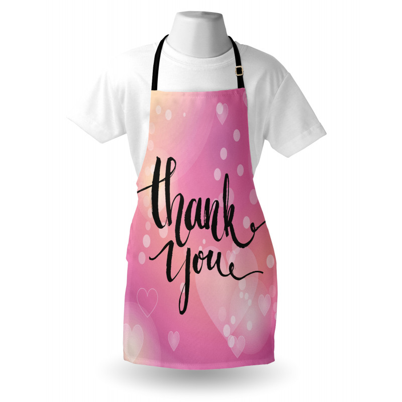 Bubbly Blur Dreamy Hearts Apron