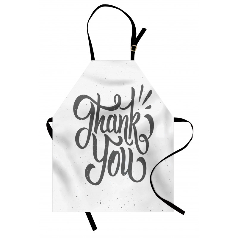 Spots Funky Dramatic Font Apron