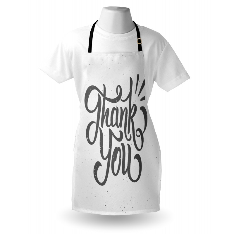 Spots Funky Dramatic Font Apron