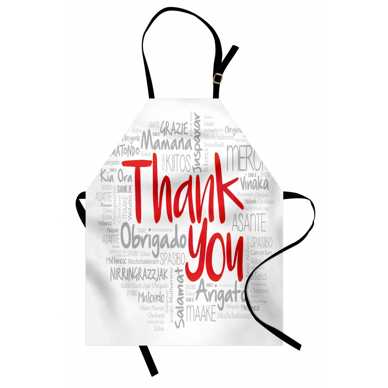 Appreciation Merci Danke Apron