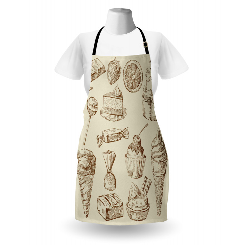 Pieces of Cake Creamy Doodle Apron