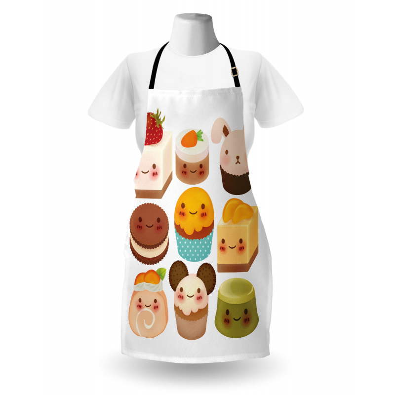 Baked Goods with Smileys Apron