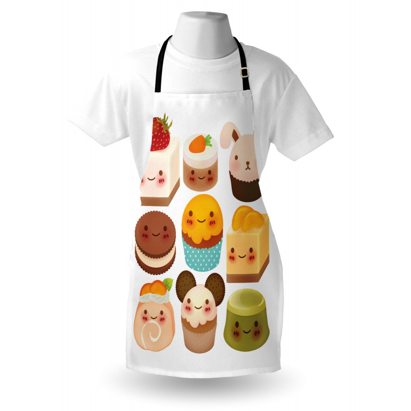 Baked Goods with Smileys Apron