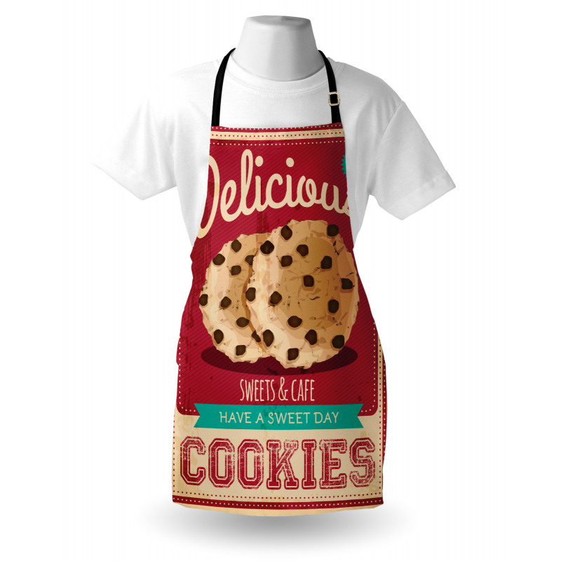 Chocolate Chip on a Poster Apron