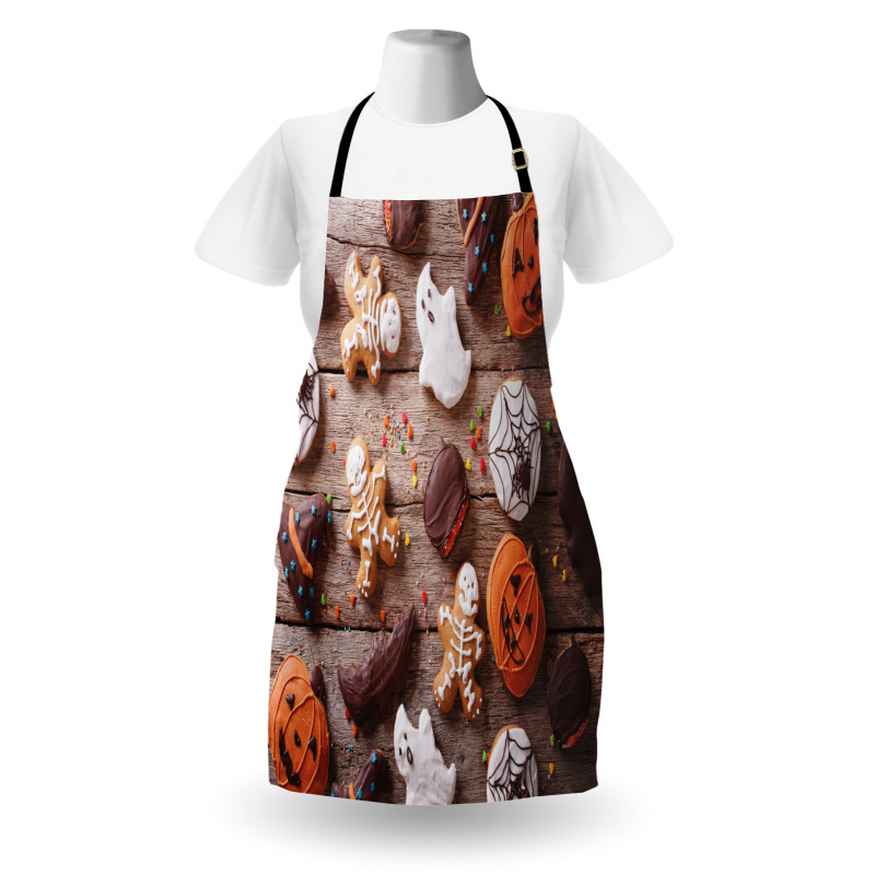 Sweets Covered in Chocolate Apron