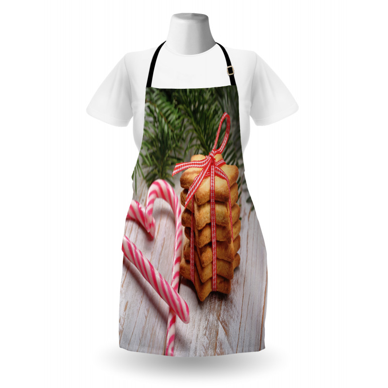 Bundles of Biscuits Tied Apron