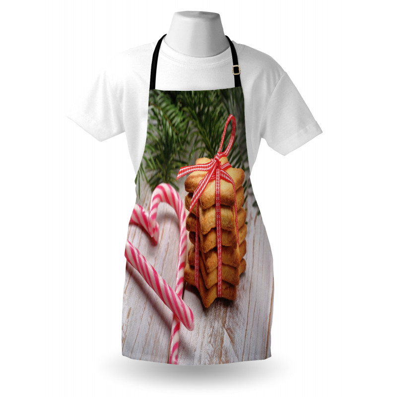 Bundles of Biscuits Tied Apron