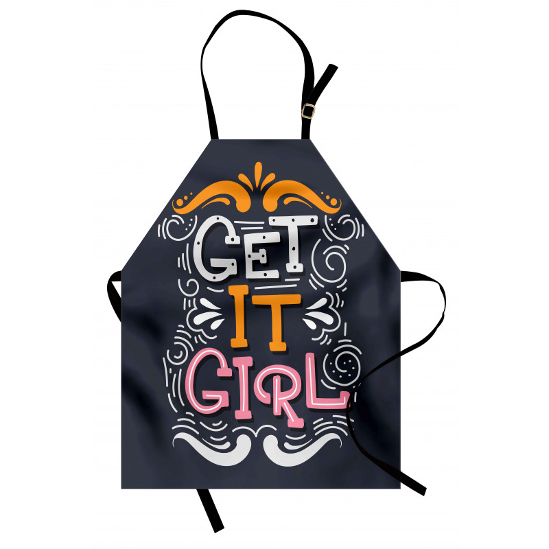 Get It Girl Typography Apron